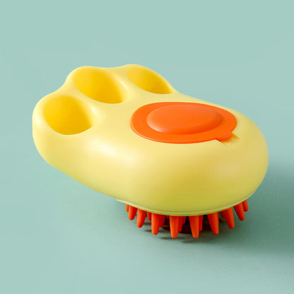 Durable Cat Paw Bath Brush | Foaming & Reusable Grooming Tool