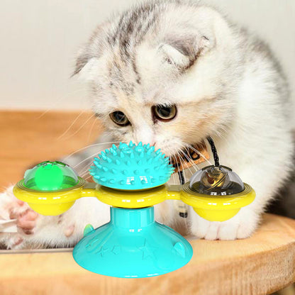 Cat Windmill toy: Scratcher and Tooth Itch Relief