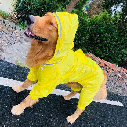 Waterproof Big Dog Raincoat for Border Shepherd | Durable & Stylish