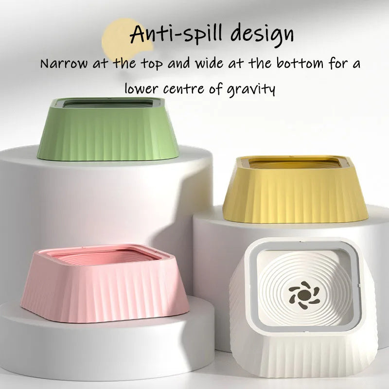 Portable Splash-Free Pet Water Bowl | Spill-Proof Dog & Cat Drinkware