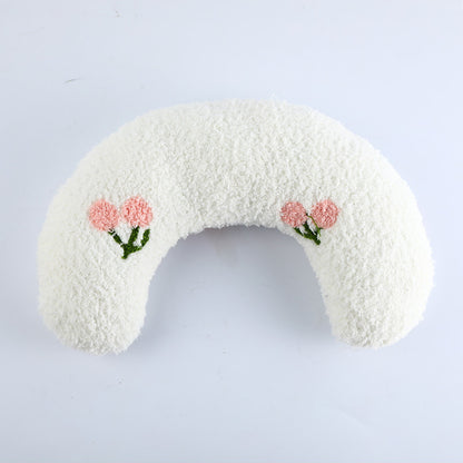 Fashionable U-Shaped Neck Protector & Headrest Cat Pillow