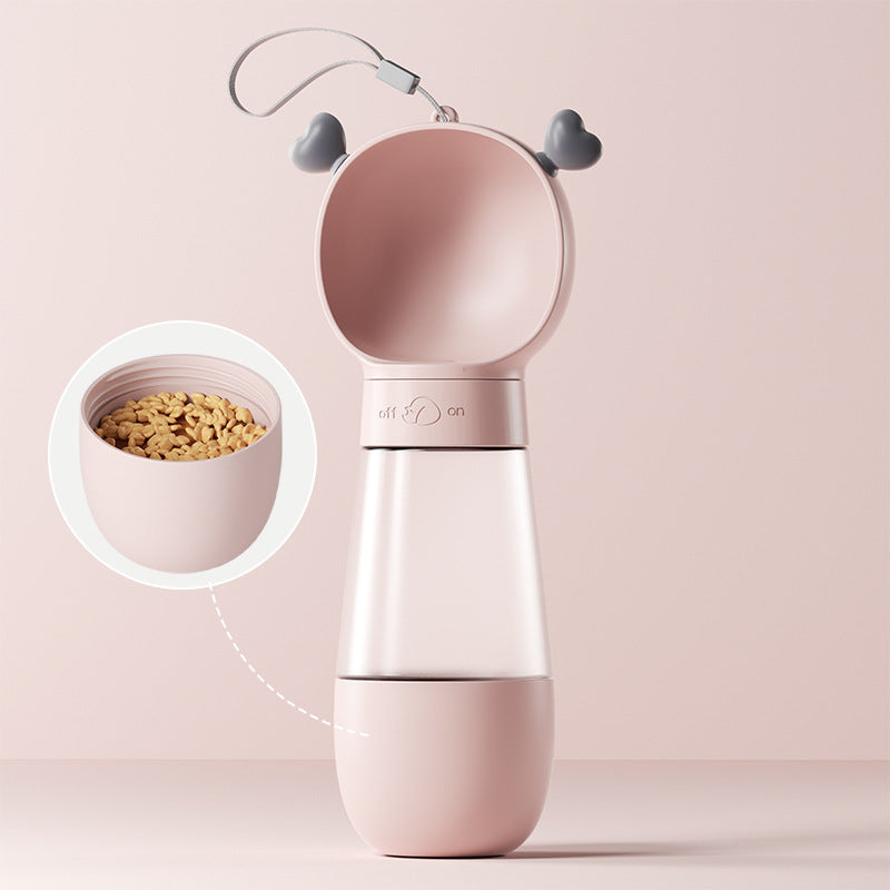 Portable water cup for pets