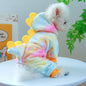 Flower Unicorn Fleece-Lined Pet Costume for Dogs & Cats