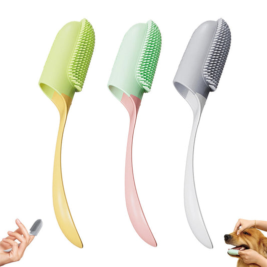 Silicone Finger Toothbrush for Dog & Cat Oral Care