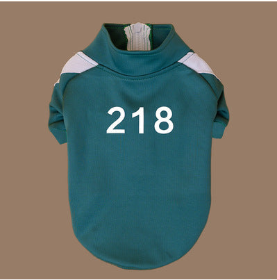 456 Digital Pet Sweater | Cozy Coat for Small & Medium Pets