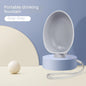 Portable Pet Drinking Bowl with Stream Bottle Head