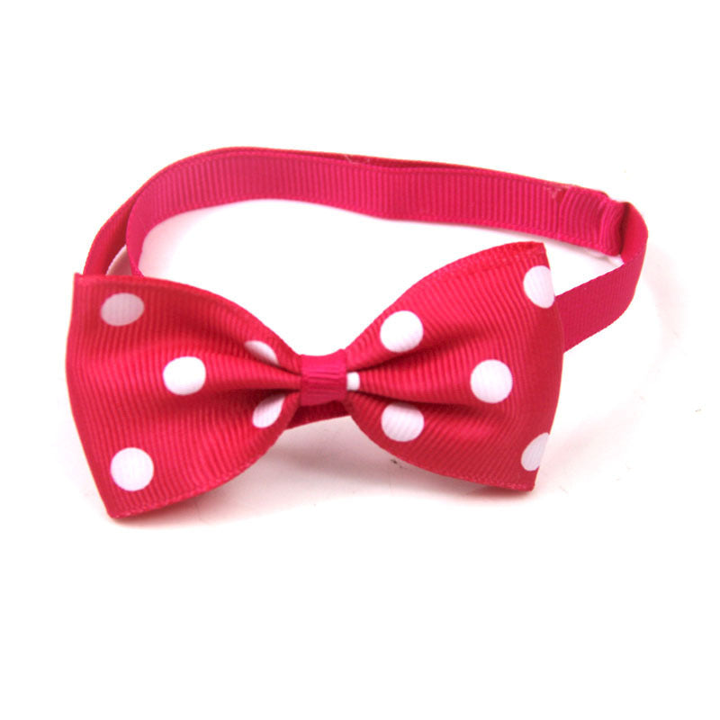 Polka Dot Bow Tie