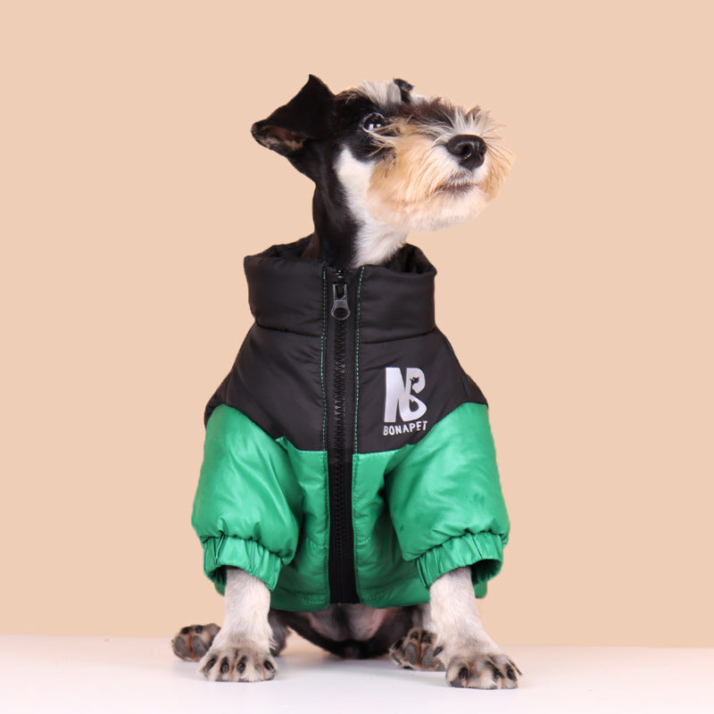 Reflective Cotton Jacket: Warm and Trendy