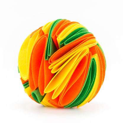 Foldable Dog Snuffle Ball | Pet IQ Training & Feeding Toy
