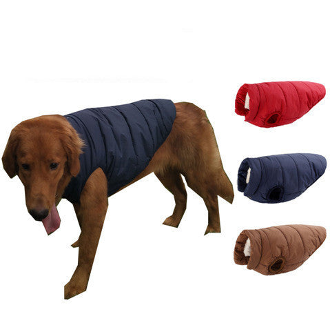 Warm & Waterproof Outdoor Use Dog Clothing