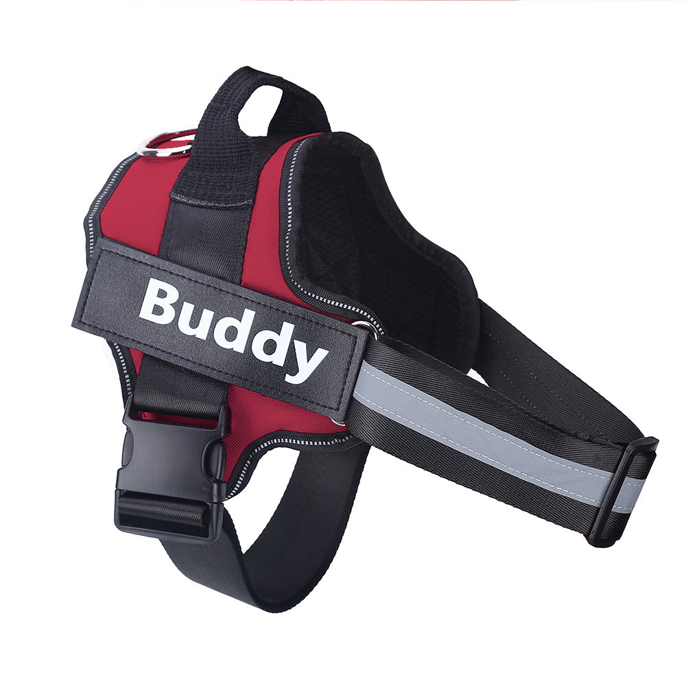 Custom No-Pull Reflective Dog Harness Adjustable Vest