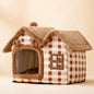 Warm Foldable Dog House - Winter Pet Bed & Cat Sofa