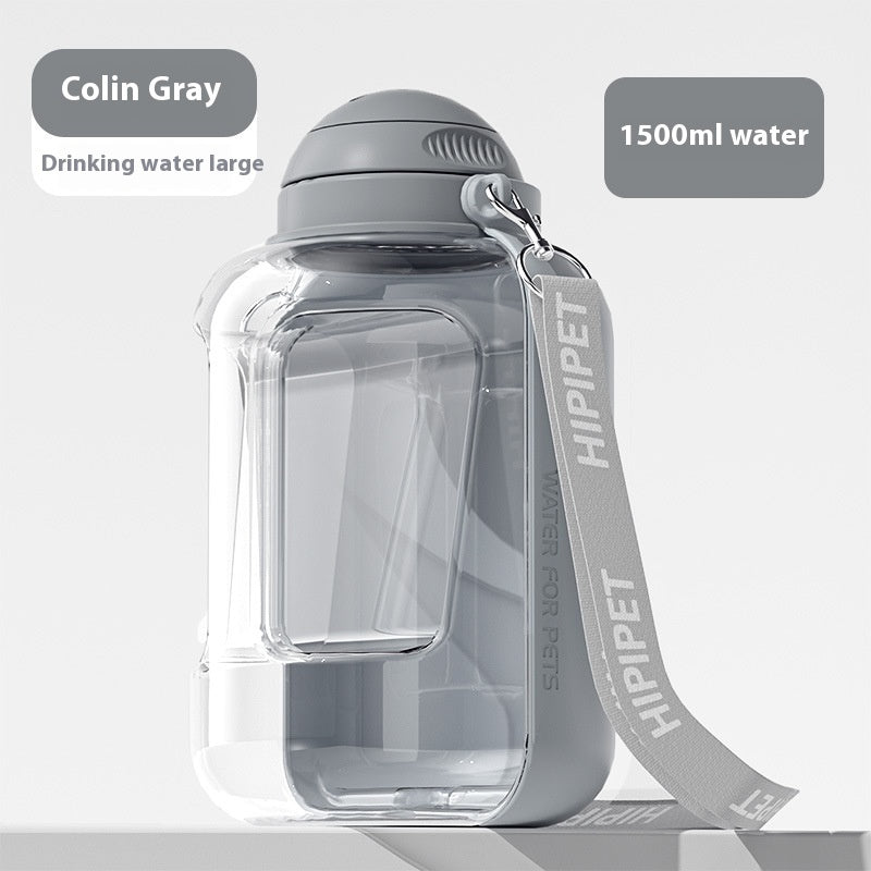 Large Capacity Pet Water Bottle for Outings