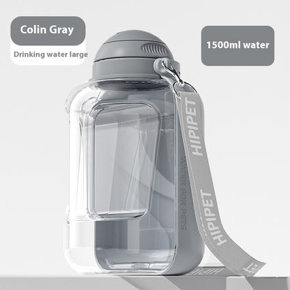 Large Capacity Pet Water Bottle for Outings