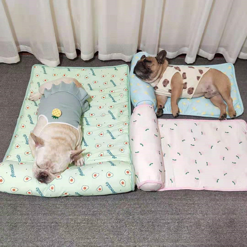 Portable Cooling Pet Mat | Breathable & Washable Comfort