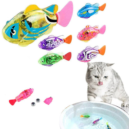 Interactive Swimming Fish Toy for pet