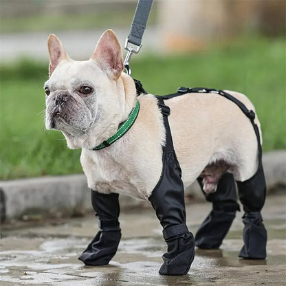 Waterproof Adjustable Dog Boots | Breathable Outdoor Shoes