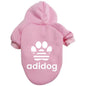 "Adidog" Printed Hoodie for Dogs