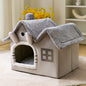 Warm Foldable Dog House - Winter Pet Bed & Cat Sofa