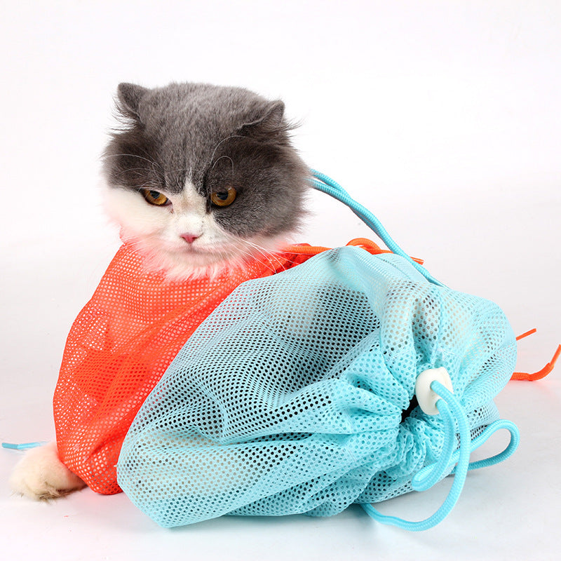 Polyester Cat Bathing Bag