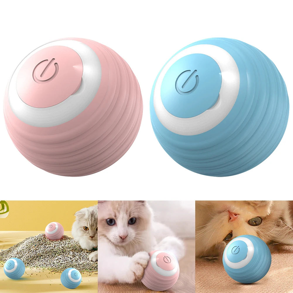 Automatic Moving Smart Cat Toy Ball