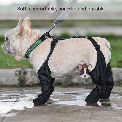 Waterproof Adjustable Dog Boots | Breathable Outdoor Shoes