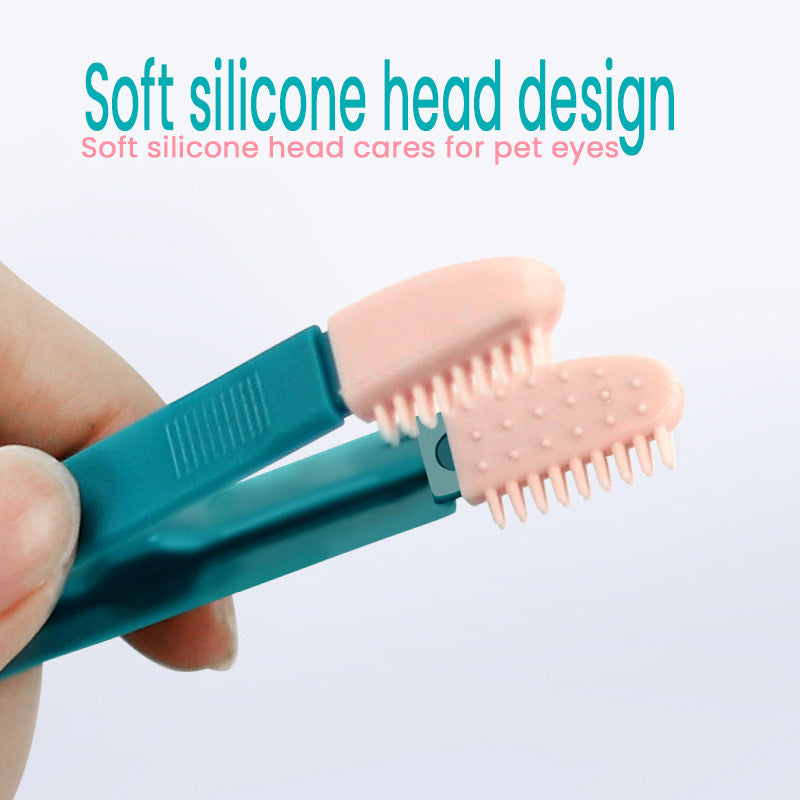 Rub Handheld Cat Eye Wipe Rub Poo Brush Cleaning