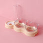 Multi-purpose bowl integrates eating and drinking for pets