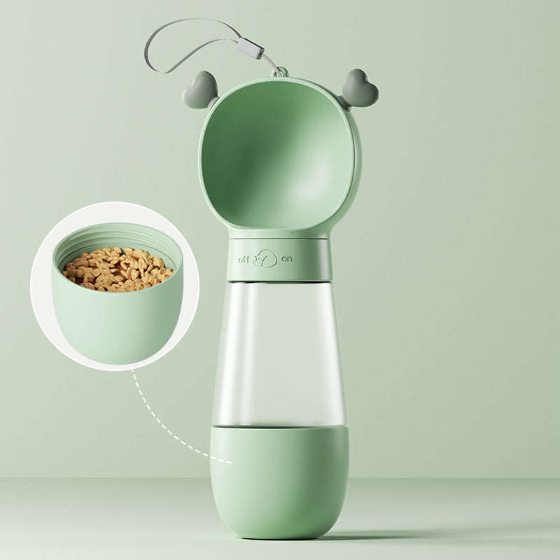Portable water cup for pets