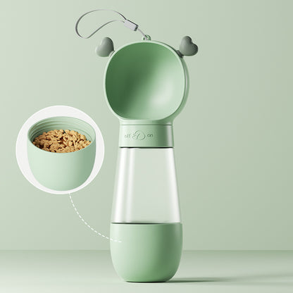 Portable water cup for pets