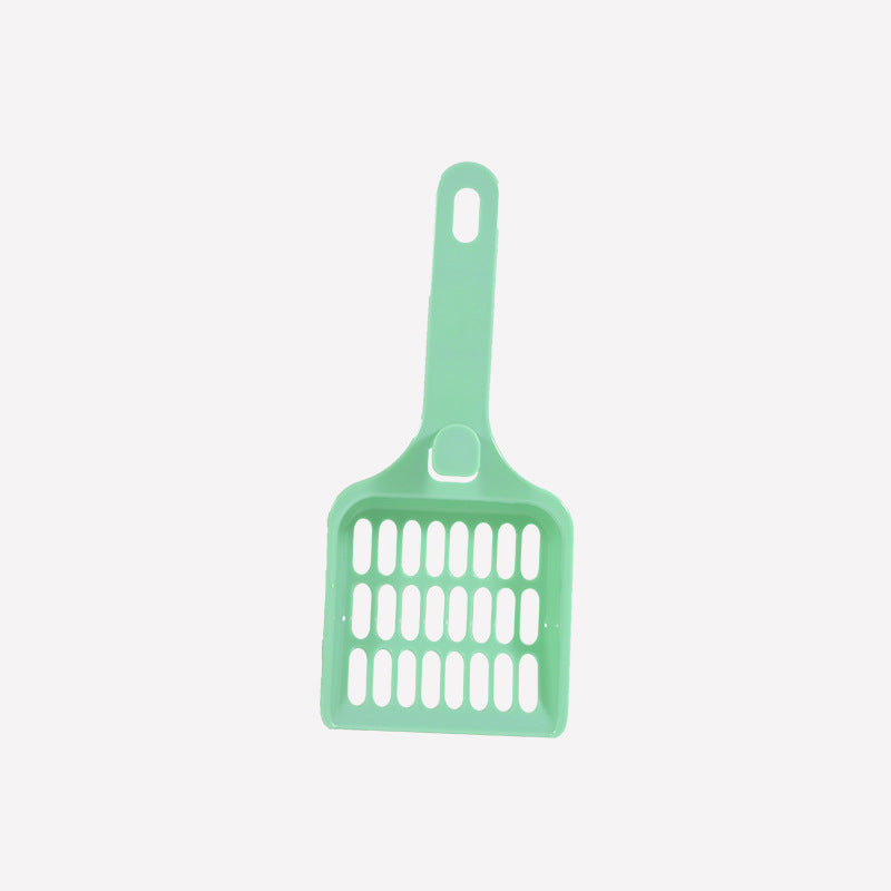 Scoop plastic cleans pet poop