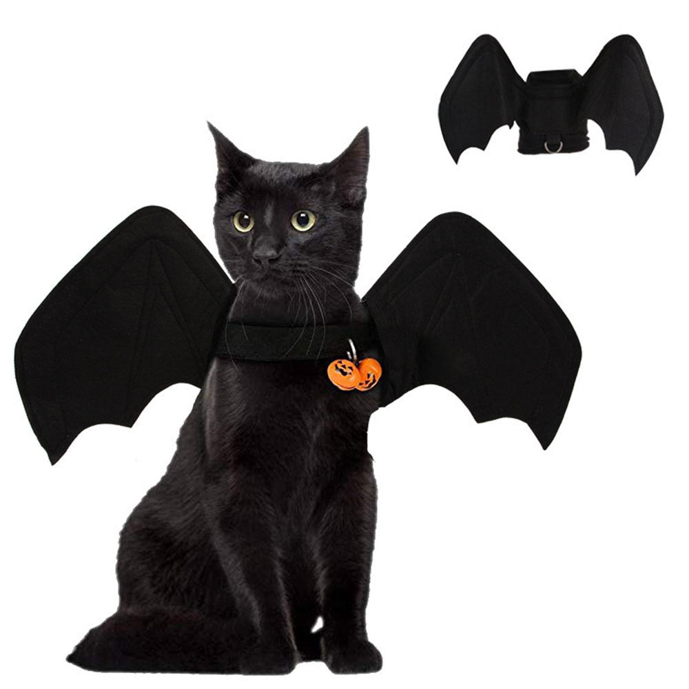 Halloween Bat Wings Spider Costume for pets