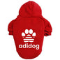 "Adidog" Printed Hoodie for Dogs