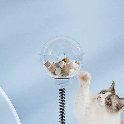 2 in 1 rolling and swinging ball cat toy