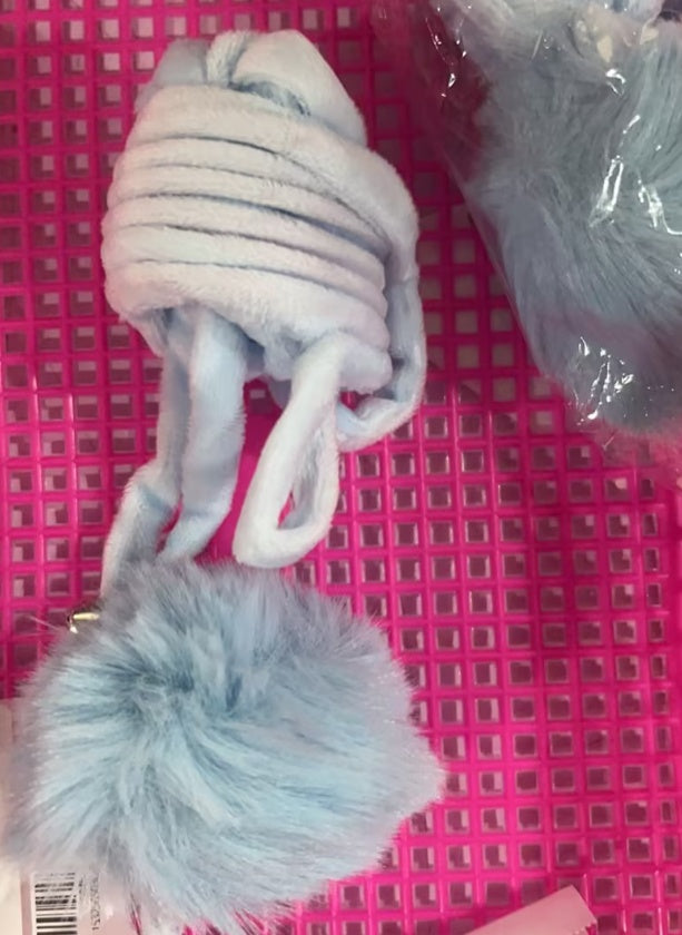 Interactive Cat Toy: Suction Cup Spring with Rabbit Hair Ball