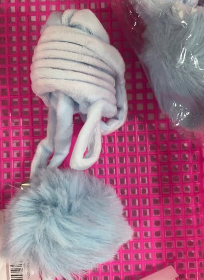 Interactive Cat Toy: Suction Cup Spring with Rabbit Hair Ball