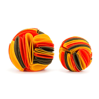 Foldable Dog Snuffle Ball | Pet IQ Training & Feeding Toy