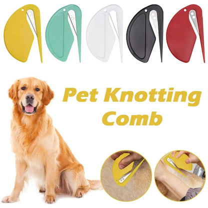 Pet knotting comb