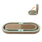 Foldable cat rollerball toy