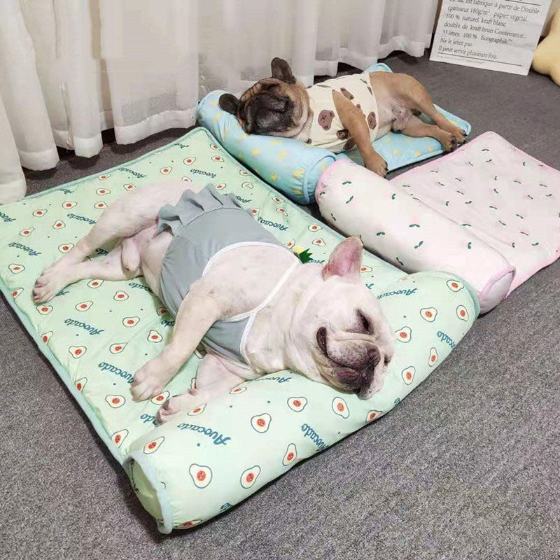 Portable Cooling Pet Mat | Breathable & Washable Comfort