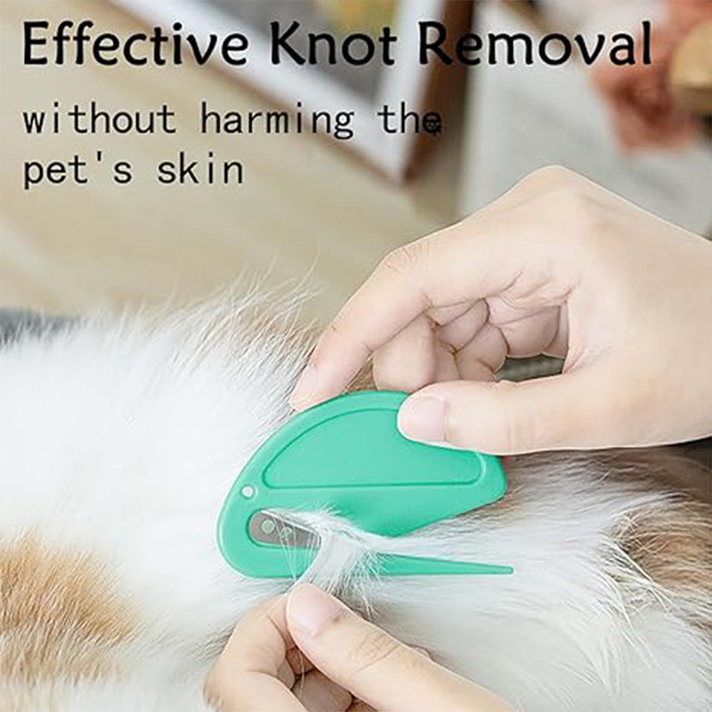 Pet knotting comb