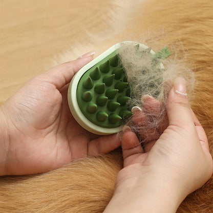 Pet Hair Remover Brush - Silicone, Handheld.