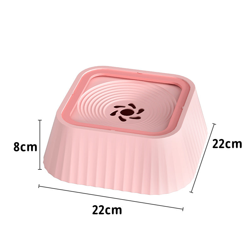 Portable Splash-Free Pet Water Bowl | Spill-Proof Dog & Cat Drinkware