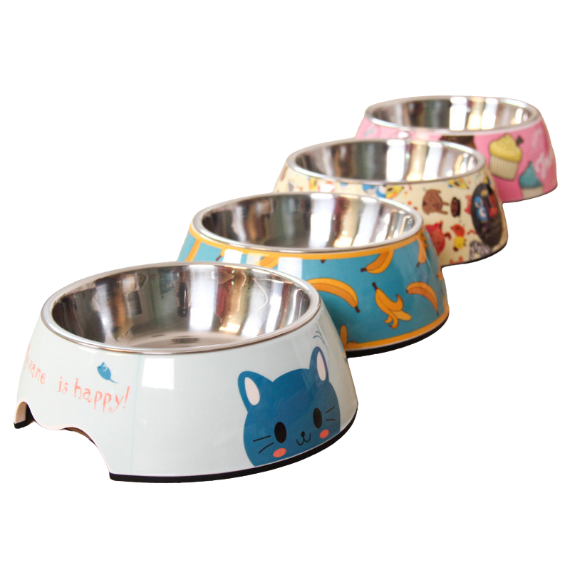 Stainless steel pet bowl
