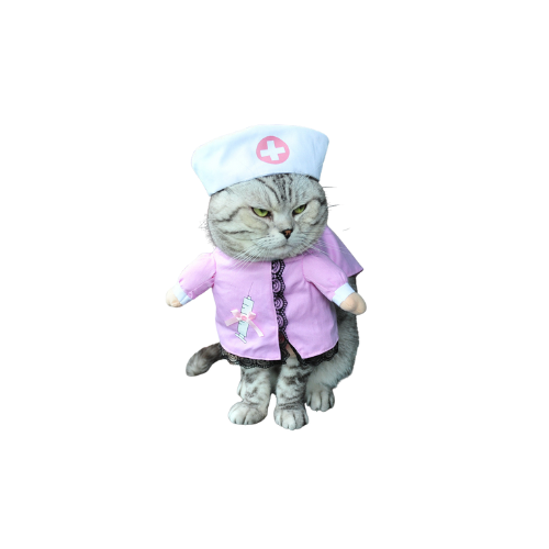 Funny Cat Dog Clothes Cosplay Role playing Suit