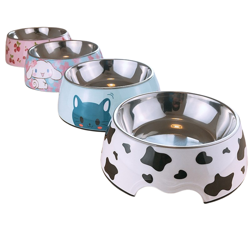 Stainless steel pet bowl