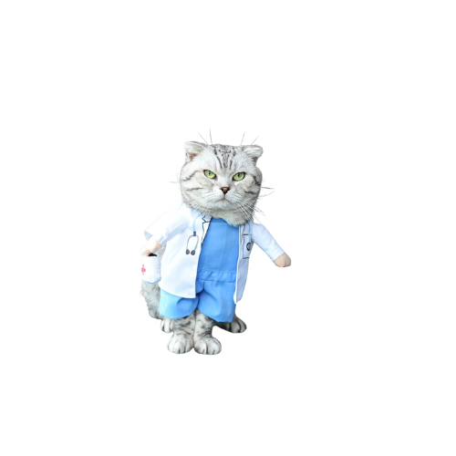 Funny Cat Dog Clothes Cosplay Role playing Suit