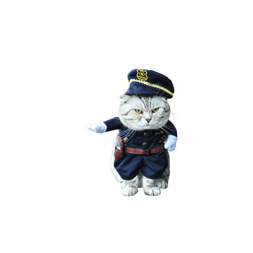 Funny Cat Dog Clothes Cosplay Role playing Suit