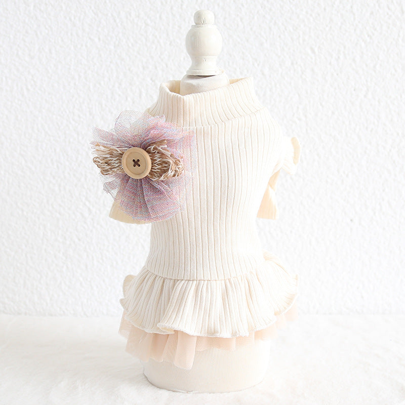 Pet Style XINGX Flounced Sleeve Skirt for Cats & Dogs