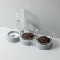 Multi-purpose bowl integrates eating and drinking for pets